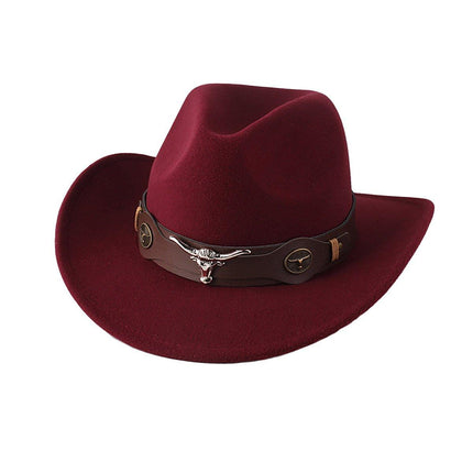 STweed Hat Ethnic Style Jazz Cap Bowler Hat Sun Hat for Men Women Summer Fashion