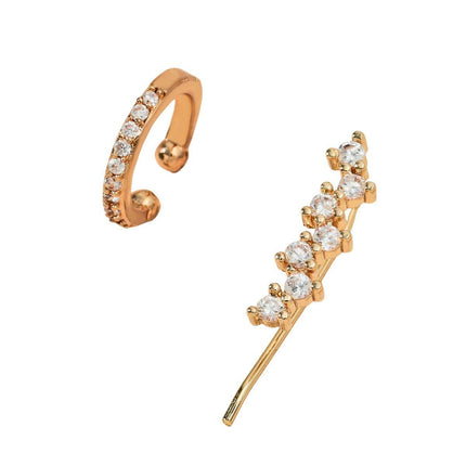 Simple Ear Clips No Piercing Stud Earrings Set Non Pierced Fashion Jewellery