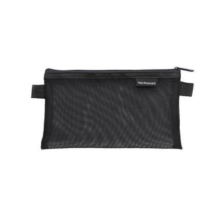 10PCS Clear Mesh Pencil Case Pen Cosmetic Makeup Storage Bag Organizer Pouch - Aimall