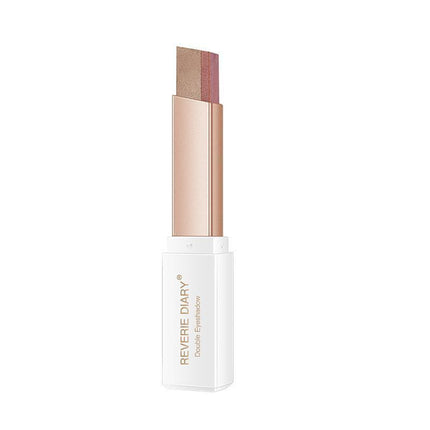 Glitter Double Colour Gradient Eyeshadow Stick Two Tone Eye Shadow Pen Cosmetics - Aimall