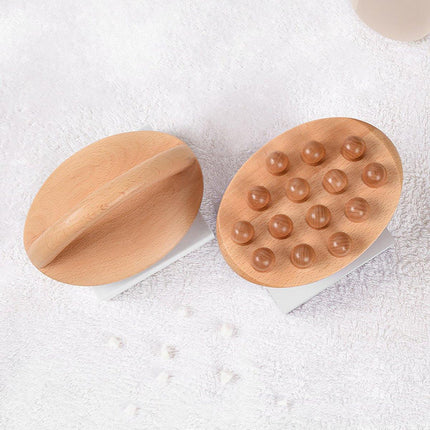 Handheld Massage Brush Whole Body Meridian Scraping Stick Leg Waist Tendon Brush