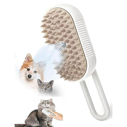 Mango Pet Massage Comb Spray Brush for Dogs Cats Grooming Shedding Detangler