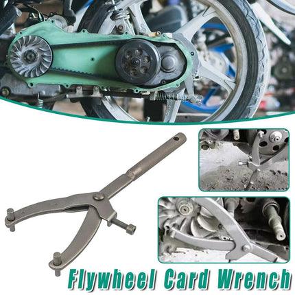 Y Shape Motorcycle Flywheel Clutch Tool Variator Pulley Sprocket Holder Wrench