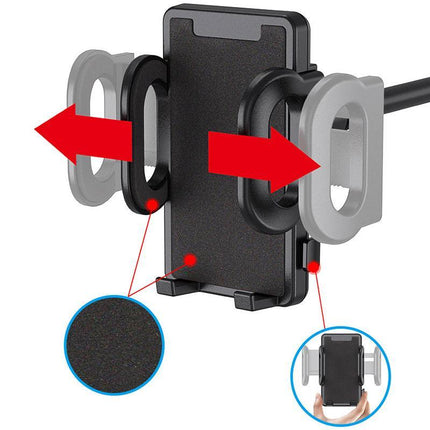 2 in 1 Car Phone Holder and Cup Holder Drink Organiser Water Bottle Holder