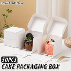 3 Inch Pastry Mousse Cake Packing Box Dessert French Pastry Cut Baking Box