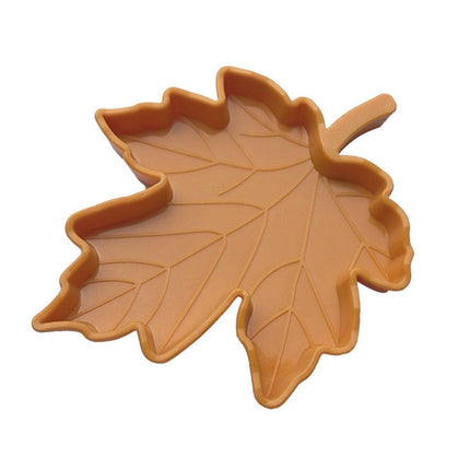 Leaf Shape Reptile Feeding Dish - Natural Food and Water Bowl