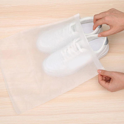 200PCS Drying Dispos Non-woven Storage Small White Shoe Protect Sun Bag Cover - Aimall