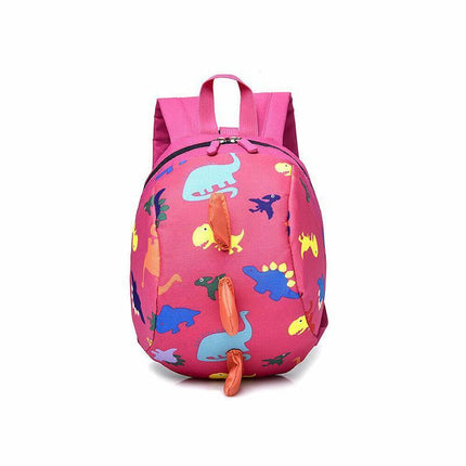 Kids Safety Harness Backpack Leash Child Toddler Anti-lost Dinosaur Bag Cartoon - Aimall