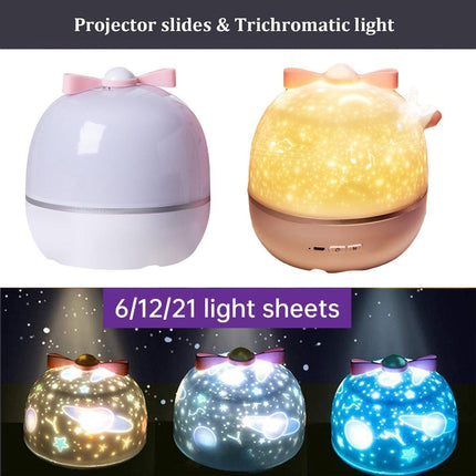Starry Sky Projection Lamp HD Night Light Atmosphere Projector Creative Gift