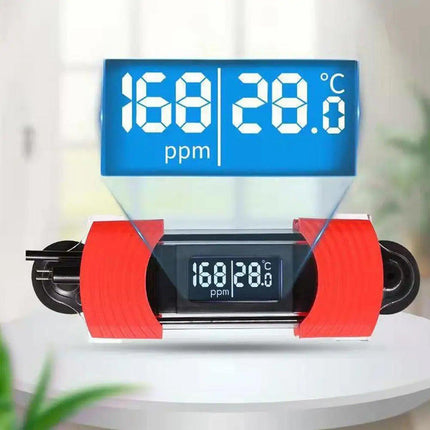 Calibrated Aquarium Thermometer Dual Display Fish Tank Temperature Screen