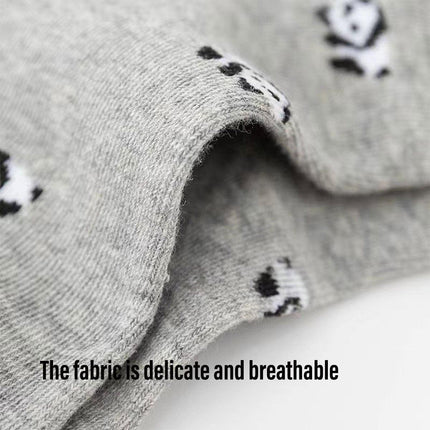 Cute Cat Design Women Cotton Socks Fun Cartoon Cute Tube Socks for Casual Wear