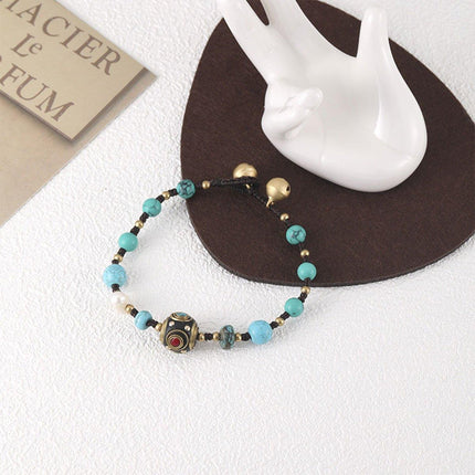 Vintage Ethnic Style Bracelet for Women Simple Weaving String Fashion Jewellery