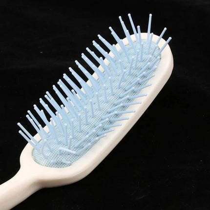 Extra Long Handle Comb Teeth and Brush for Elderly Easy Grip Hair Care Tool
