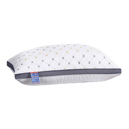 1/2PCS Hotel Style Polyester Fibre Pillow Washable High Rebound Support
