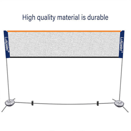 Portable Outdoor Badminton Net Set Easy Setup Adjustable Height Sports Equipment