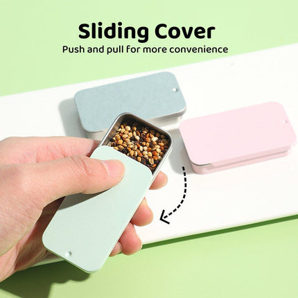 2PCS Bird Training Food Box Parrot Feeding Tank Tiger Skin Peony Reward Feeder