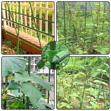 24PCS Plant Trellis Connector Clip Stake Clips For Fixed Garden Frame Rod 8-20mm - Aimall
