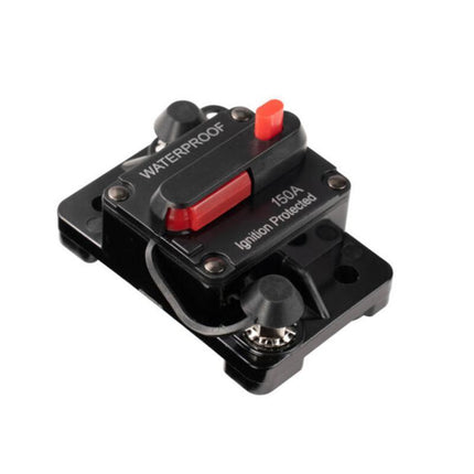 Waterproof Car Circuit Breaker Fuse Reset 30-300A AMP 12V-48V DC Car Boat IP67 - Aimall