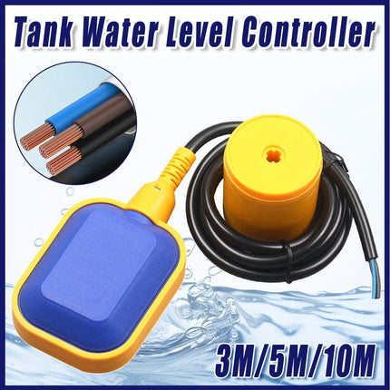 Automatic Water Level Controller Float Switch for 3M to 10M Tank Water Pump