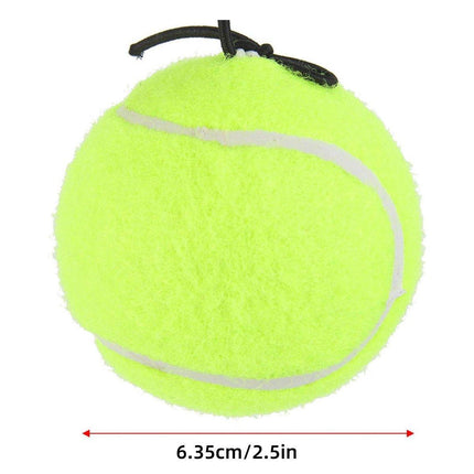 6PCS Tennis Trainer Rebound Ball Training Single Player Practice Equipment