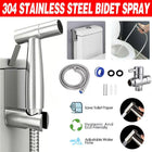 Stainless Steel Handheld Bidet Toilet Spray Shower Shattaf Diverter Kit