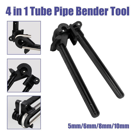 180 Degrees Tube Pipe Bender 4 in 1 for Brake Line Tubing 3/16 1/4 5/16 3/8