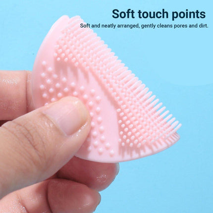 Silicone Face Cleansing Soft Brush Facial Washing Massager Scrubber Cleaner