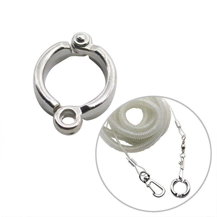 Parrot Leg Ring Anti Slip Bird Anklet Elastic Rope with Alloy Fasteners Supplies