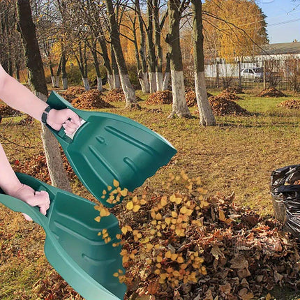 1pc Outdoor Garden Rake Lightweight Plastic Portable Tool for Easy Leaf Cleaning
