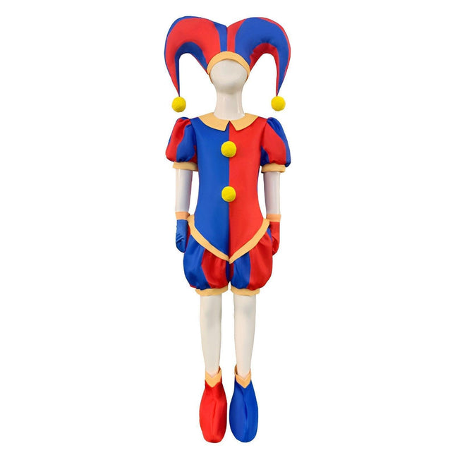 Magical Figures Circus Cosplay Tight Body Costume Pomni Cosplay Halloween Pamni