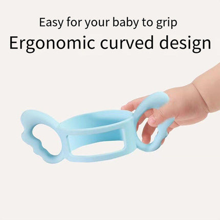 4pcs Universal Silicone Bottle Handle Easy Grip Handles for Water Bottles Cups