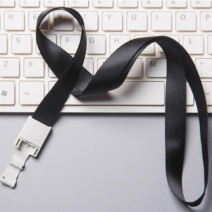 20PCS Badge PVC Swipe Work Opal Card Holder Security ID Tag Hang Lanyard Strap - Aimall