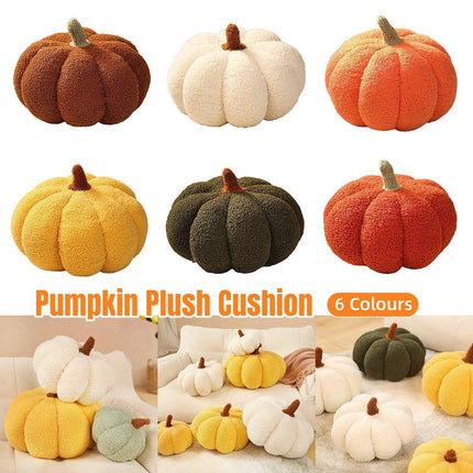 Soft Plush Pumpkin Pillow Cushion Sofa Living Room Bay Window Decor Indoor Toy
