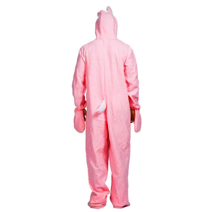 Halloween Rabbit Stage Costume Pink Rabbit Costume Adult Animal Costume Pajamas - Aimall