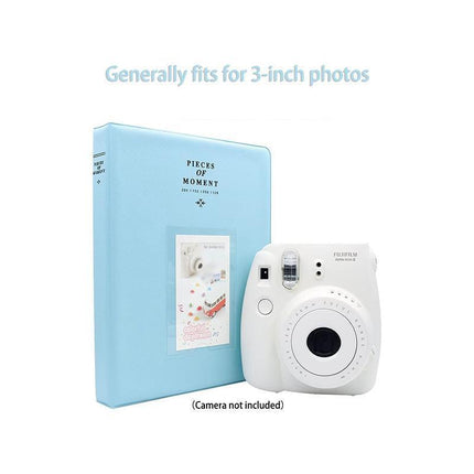 128 Pockets Album Case Storage For Polaroid Photo FujiFilm Camera Film - Aimall