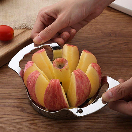 2Pcs Apple Cutter Stainless Steel Fruit Divider for Household Apple Separator