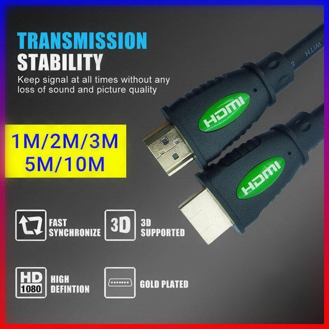 1-5M Premium HDMI Cable v2.0 Ultra HD 4K 2160p 1080p 3D High Speed Ethernet HEC - Aimall