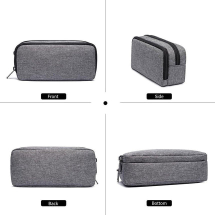 Large Capacity Pencil Case Double Layer for Primary School Students Creative Bag