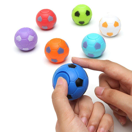 21X Mini Fidget Spinners Soccer Ball Toy Rotatable Stress Balls Easter Christmas