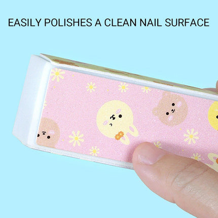 Cartoon Nail Polish File Manicure Tool Professional Nail Care Buffer Polishing