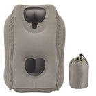 Inflatable Air Cushion Travel Pillow for Airplane Office Nap Rest Neck Head Chin
