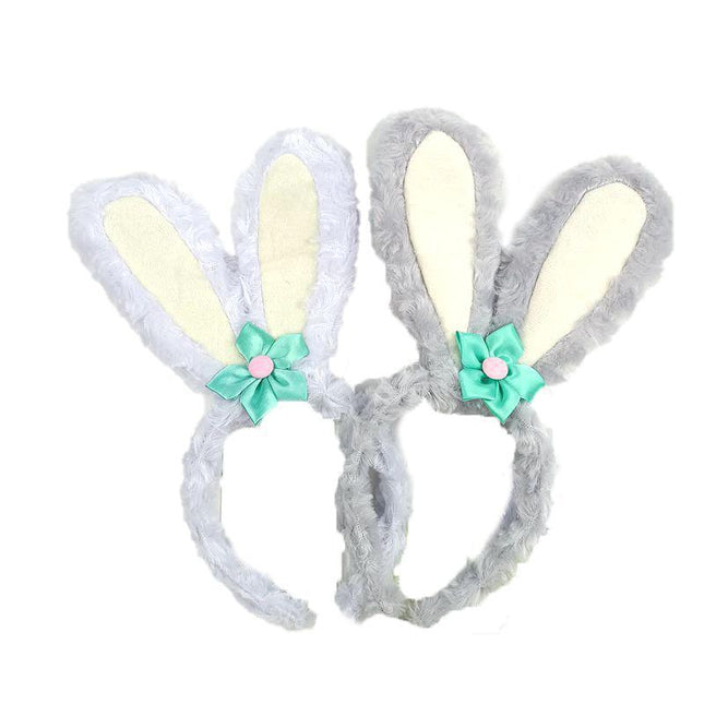 Cute Funny Rabit Headwear Lamb Wool Headband for Girls Kid Headbands Decor Party - Aimall