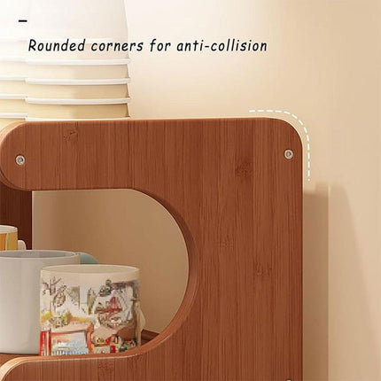 Multi-Layer Desktop Cup Organiser Shelf for Countertop Storage Organisation