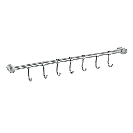 2PCS 304 Stainless Steel Bathroom Towel Hook Wall Mounted Clothes Kitchen Hanger