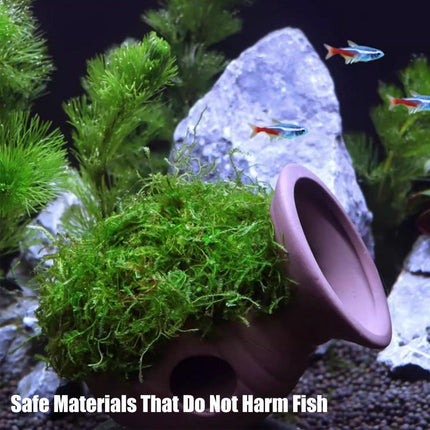 5pcs Aquarium Moss Binding Line 0.25mm Transparent Fishing Line for Plant Tank