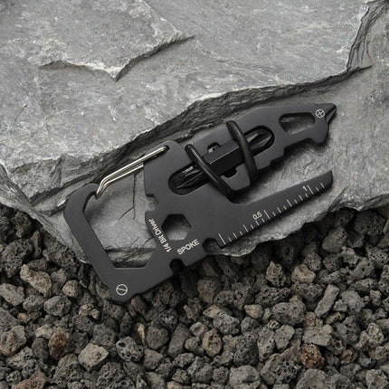Portable Multifunctional Tool Card Outdoor Survival Combination Tool for Home