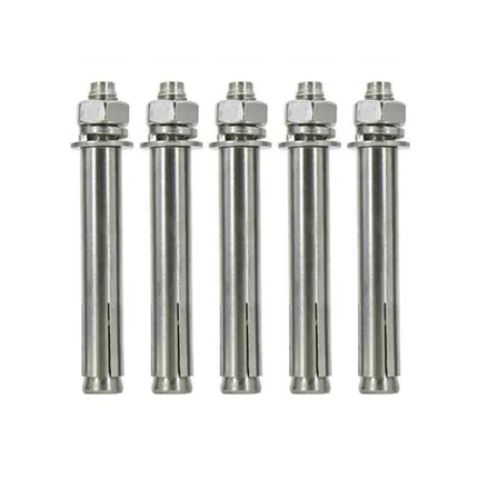 M12 Stainless Steel Expansion Anchor Bolts Heavy Duty Hex Head Screws