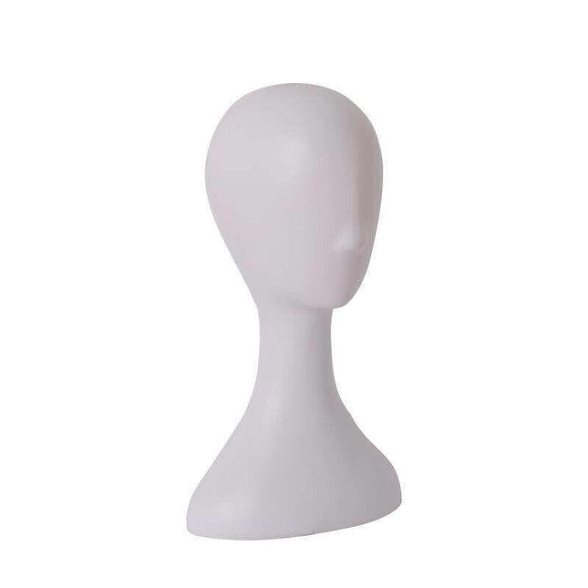 Plastic Female Mannequin Wig Hair Hat Scarf Manikin Head Model Display Stand AU - Aimall
