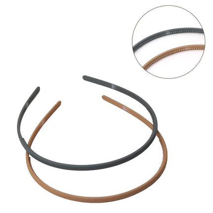 Women Frosted Headband Hairband Lady Hair Hoop Hair Accessories Headwear Decor - Aimall