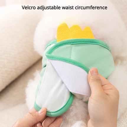 Cartoon Diaper Pants for Male Dogs Pet Physiological Underwear Washable Reusable